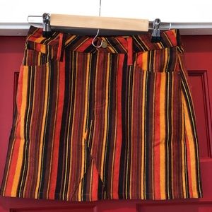 Altar’d State short corduroy miniskirt.